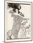 Wild Haired Woman-Arthur Rackham-Mounted Art Print