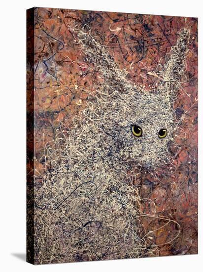 Wild Hare-James W. Johnson-Stretched Canvas