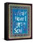 Wild Heart-Jace Grey-Framed Stretched Canvas