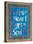 Wild Heart-Jace Grey-Stretched Canvas