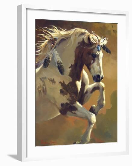 Wild Heart-Carolyne Hawley-Framed Art Print