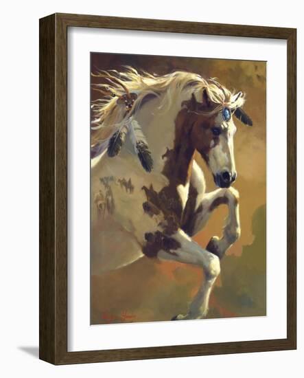 Wild Heart-Carolyne Hawley-Framed Art Print