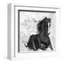 Wild Horse 1-Design Fabrikken-Framed Art Print