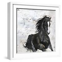 Wild Horse 1-Design Fabrikken-Framed Art Print