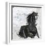 Wild Horse 1-Design Fabrikken-Framed Art Print
