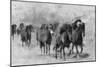 Wild Horses 2-Ata Alishahi-Mounted Giclee Print