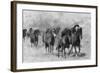 Wild Horses 2-Ata Alishahi-Framed Giclee Print