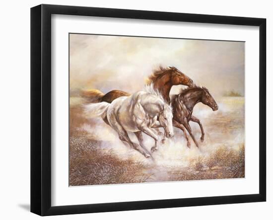 Wild Horses I-Ruane Manning-Framed Art Print