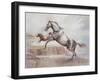 Wild Horses II-Ruane Manning-Framed Art Print