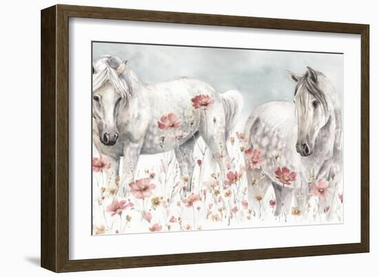 Wild Horses III-Lisa Audit-Framed Art Print