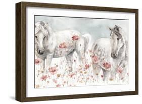 Wild Horses III-Lisa Audit-Framed Art Print