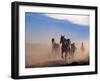 Wild Horses in the High Desert near Sun River, Oregon, USA-Janis Miglavs-Framed Premium Photographic Print