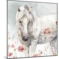 Wild Horses V-Lisa Audit-Mounted Art Print