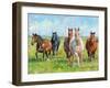 Wild Horses-David Stribbling-Framed Art Print