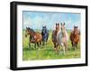 Wild Horses-David Stribbling-Framed Art Print