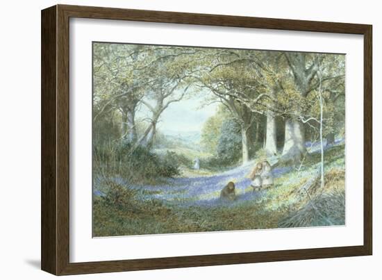 Wild Hyacinths-Charles Gregory-Framed Giclee Print