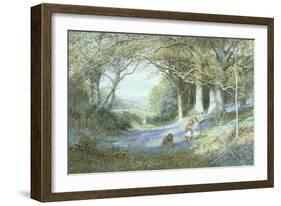 Wild Hyacinths-Charles Gregory-Framed Giclee Print