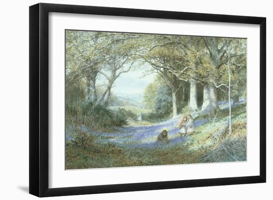 Wild Hyacinths-Charles Gregory-Framed Giclee Print