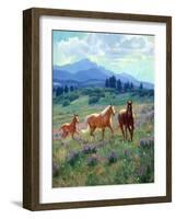 Wild in Bloom-Claire Goldrick-Framed Art Print