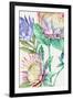 Wild King Protea-Alex Black-Framed Art Print