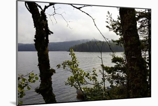 Wild landscape, Lelång Lake, Dalsland, Götaland, Sweden-Andrea Lang-Mounted Photographic Print