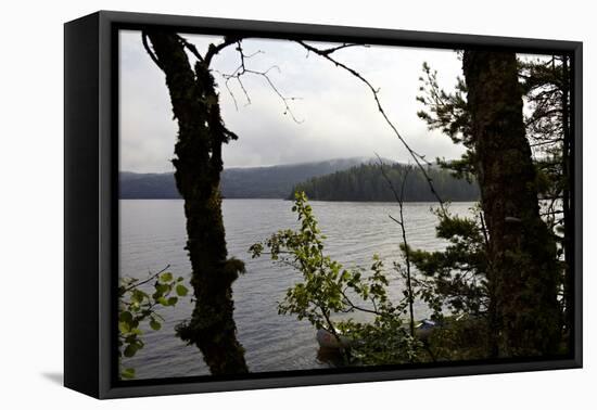 Wild landscape, Lelång Lake, Dalsland, Götaland, Sweden-Andrea Lang-Framed Stretched Canvas