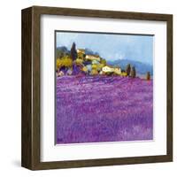 Wild Lavender, Provence-Hazel Barker-Framed Art Print