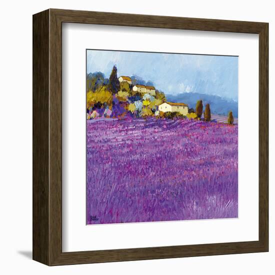 Wild Lavender, Provence-Hazel Barker-Framed Art Print