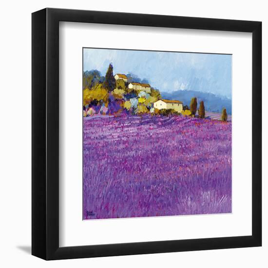 Wild Lavender, Provence-Hazel Barker-Framed Art Print