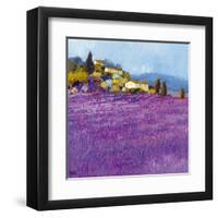 Wild Lavender, Provence-Hazel Barker-Framed Art Print