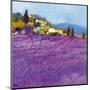 Wild Lavender, Provence-Hazel Barker-Mounted Art Print