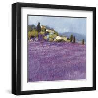 Wild Lavender, Provence-Hazel Barker-Framed Giclee Print