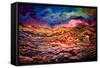 Wild Layers-Ursula Abresch-Framed Stretched Canvas