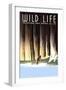 Wild Life-Frank S. Nicholson-Framed Art Print