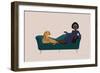 Wild Lounge I-Omar Escalante-Framed Art Print