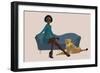 Wild Lounge III-Omar Escalante-Framed Art Print