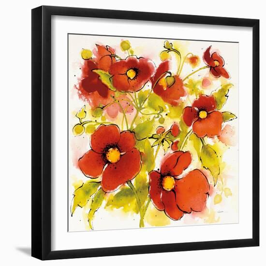 Wild Meadow I-Shirley Novak-Framed Art Print