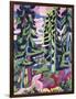 Wild Mountain (Mountain Forest; Summer Forest); Wildboden (Bergwald; Sommerlicher Waldweg),…-Ernst Ludwig Kirchner-Framed Giclee Print