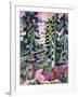 Wild Mountain (Mountain Forest; Summer Forest)-Ernst Ludwig Kirchner-Framed Giclee Print