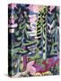 Wild Mountain (Mountain Forest; Summer Forest)-Ernst Ludwig Kirchner-Stretched Canvas