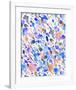 Wild Nature Blue-Jacqueline Maldonado-Framed Art Print