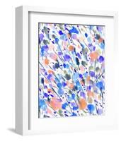 Wild Nature Blue-Jacqueline Maldonado-Framed Art Print