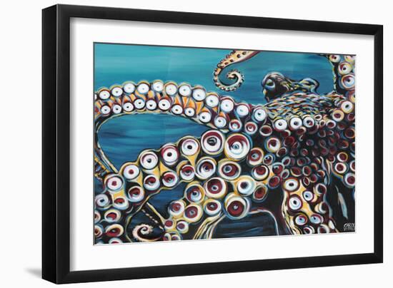 Wild Octopus I-Carolee Vitaletti-Framed Art Print