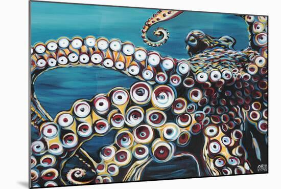 Wild Octopus I-Carolee Vitaletti-Mounted Art Print