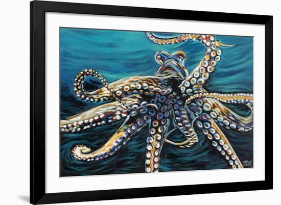 Wild Octopus II-Carolee Vitaletti-Framed Art Print