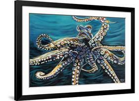 Wild Octopus II-Carolee Vitaletti-Framed Art Print