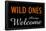 Wild Ones Always Welcome-null-Framed Poster