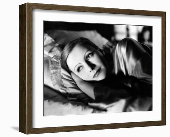 Wild Orchids, Greta Garbo, 1929-null-Framed Photo