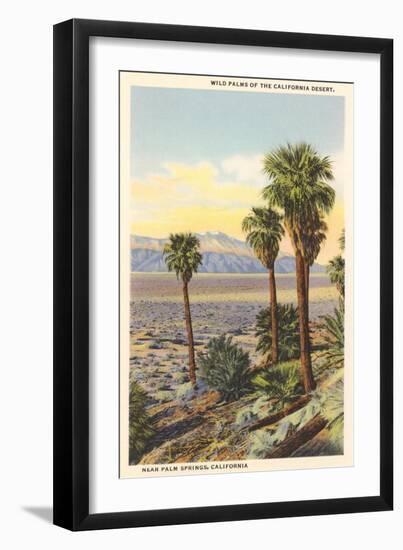 Wild Palms, Palm Springs-null-Framed Premium Giclee Print