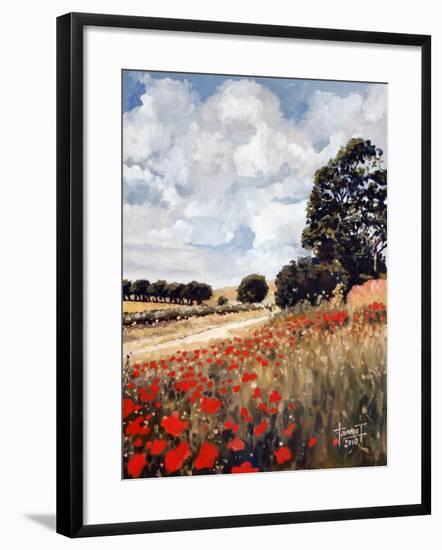 Wild Poppies, Hertfordshire, 2010-Cruz Jurado Traverso-Framed Giclee Print